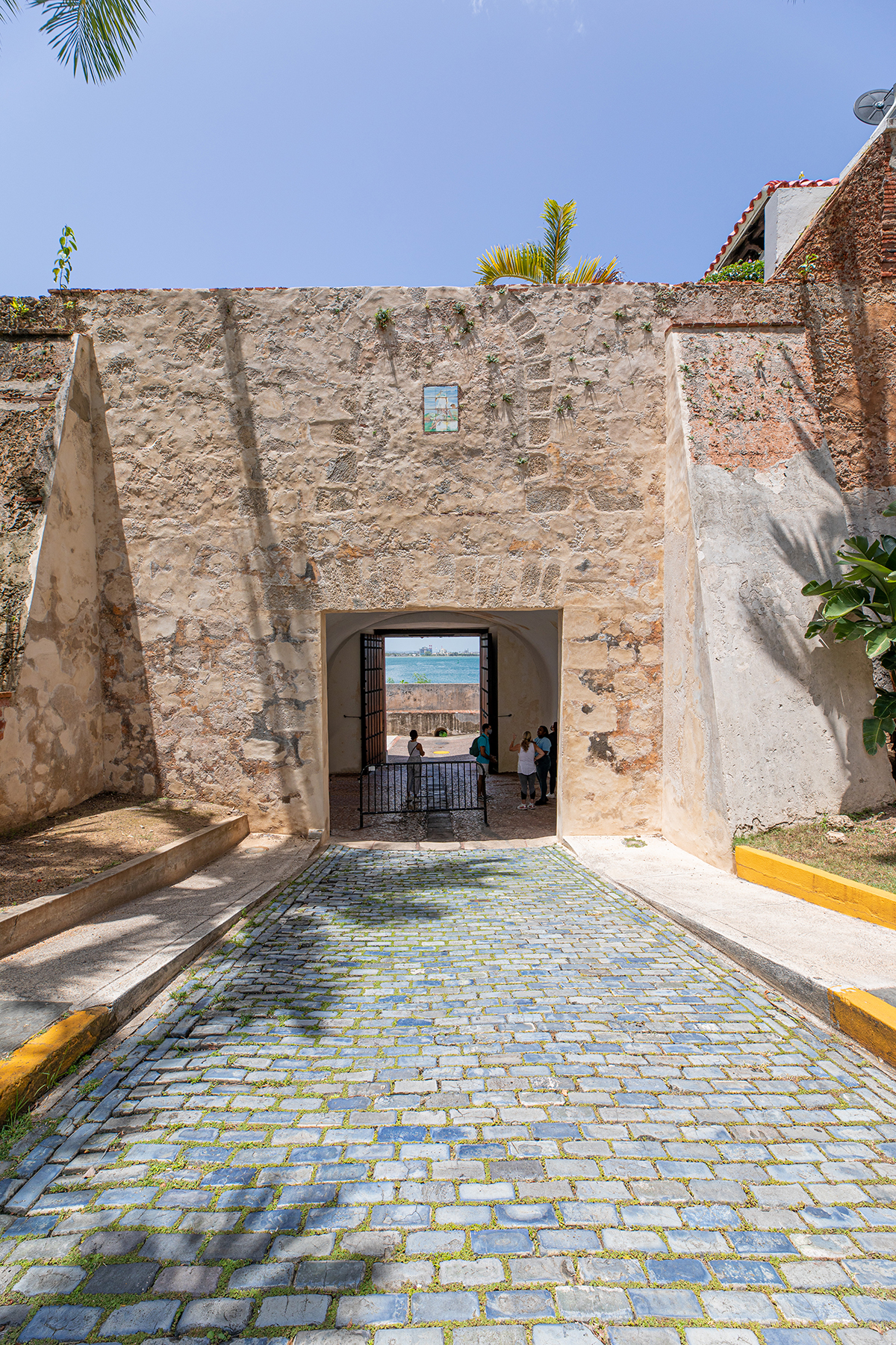 View of the Puerta de San Juan, which was the original entrance to the walled city when it was built in 1517.