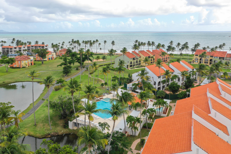 Aerial View of Resort