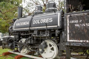 El tren histórico en Hacienda Dolores en Peñuelas