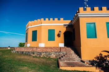 Outside view of Fortín Conde Mirasol in Vieques.