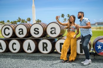 Couple at Casa Bacardí