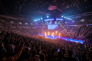 An event taking place at the Coliseo de Puerto Rico