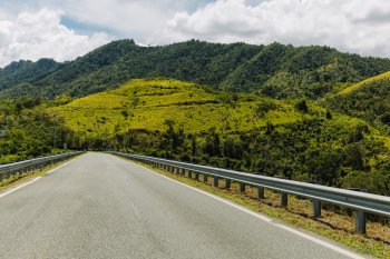 Mountains road