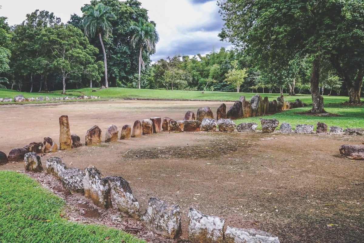 Parque Ceremonial Indígena de Caguana an important Taíno ceremony site.