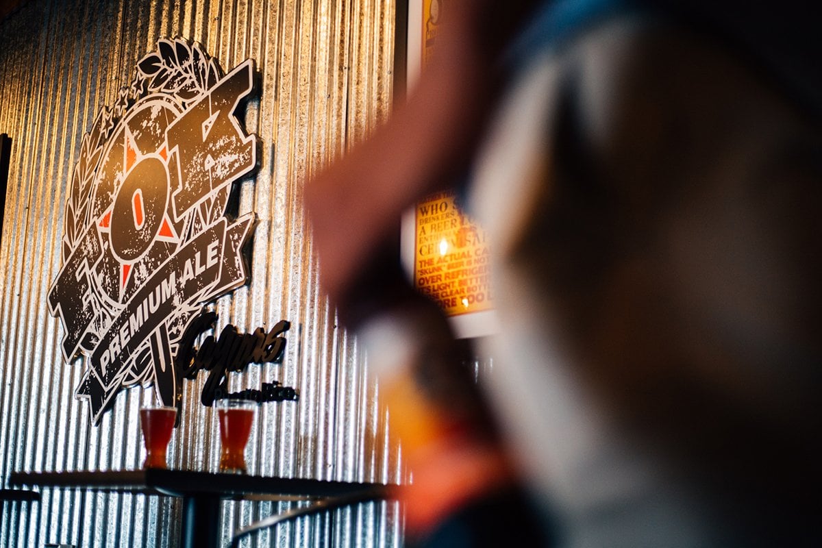 View of a local brewery in Caguas.