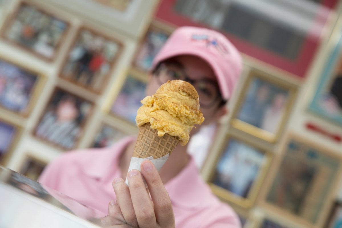 Ice cream at Heladería Lares.