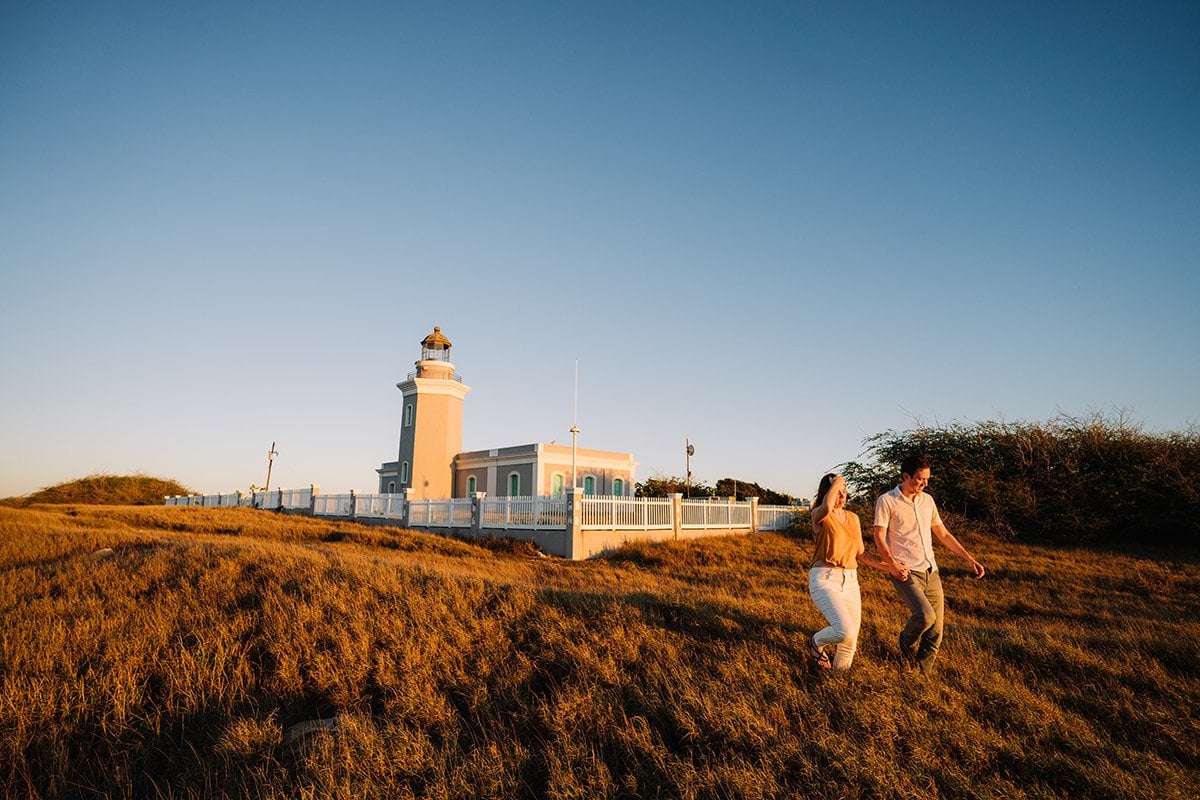 Faro Los Morrillos en Cabo Rojo.