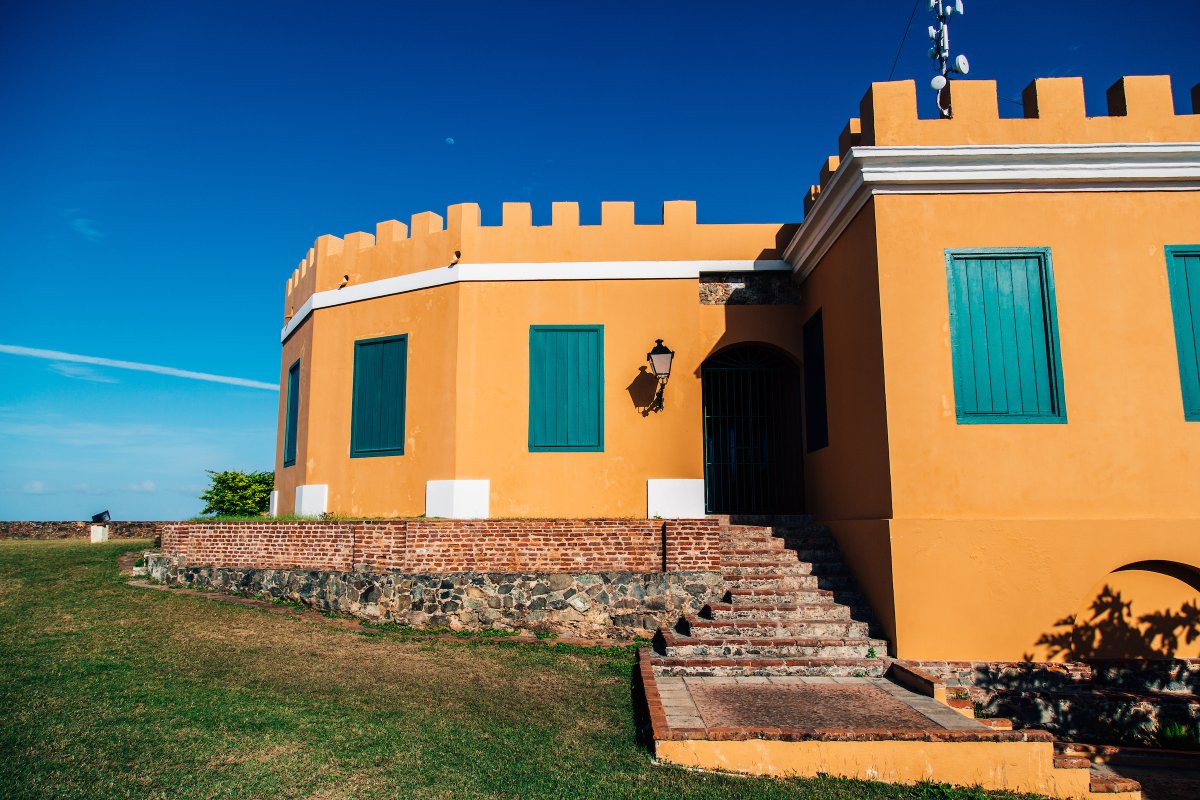 Outside view of Fortín Conde Mirasol in Vieques.