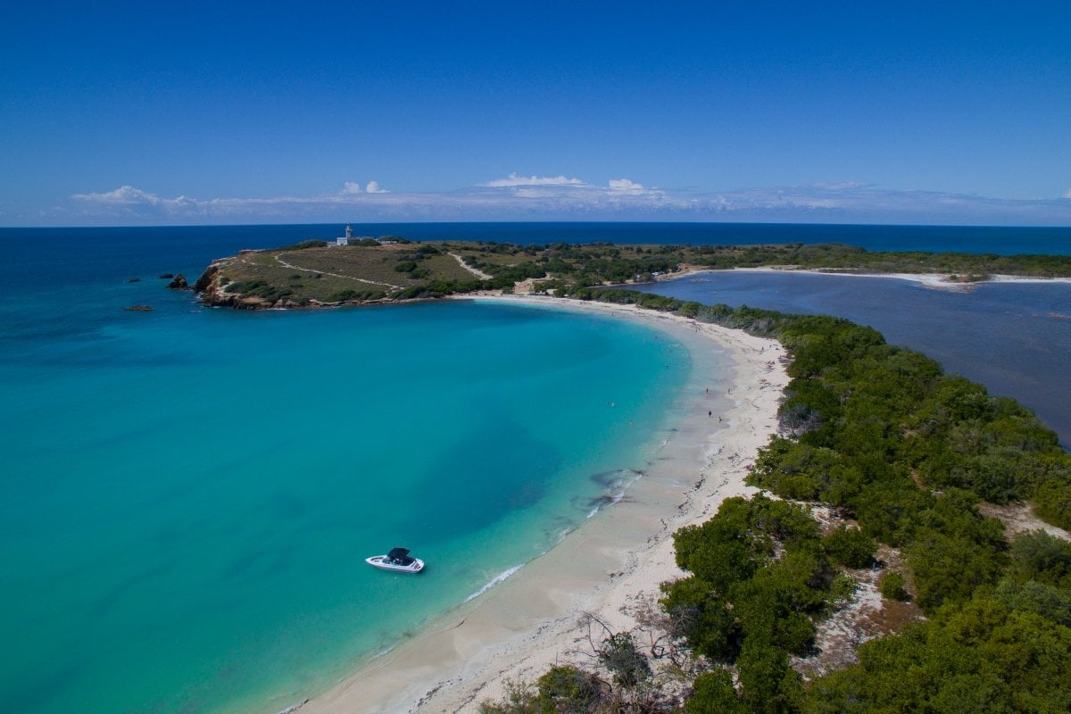 View of Playuela in Cabo Rojo