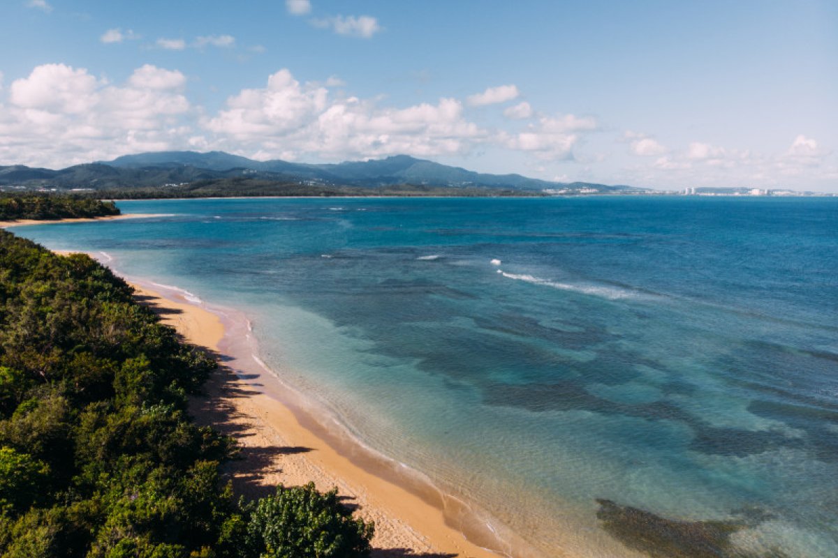 Playa Escondida in Fajardo.