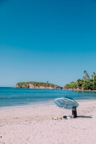 The beautiful beach known as Cerro Gordo in Vega Alta