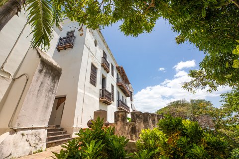 Outside view of the Casa Blanca Museum, the oldest sample of Spanish architecture in the United States and Puerto Rico. 