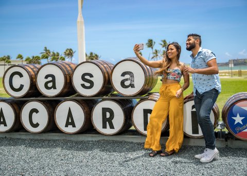 Couple at Casa Bacardí