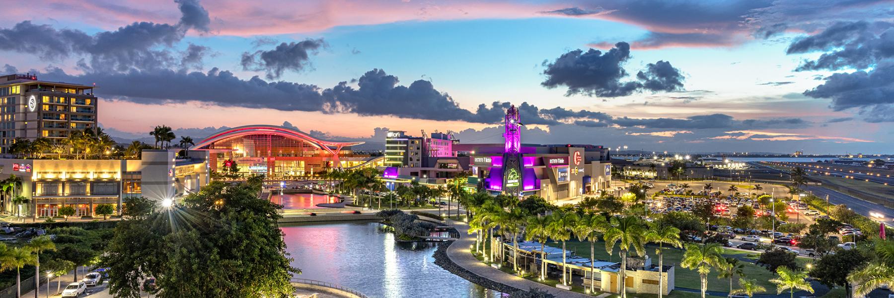 Puerto Rico Convention Center District in San Juan.