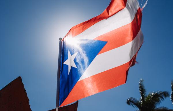 Bandera de Puerto Rican.