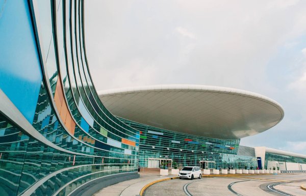 terminal at the airport