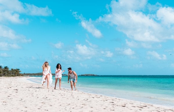 La Chiva beach in Vieques.