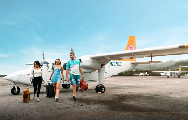 Volar a Culebra.