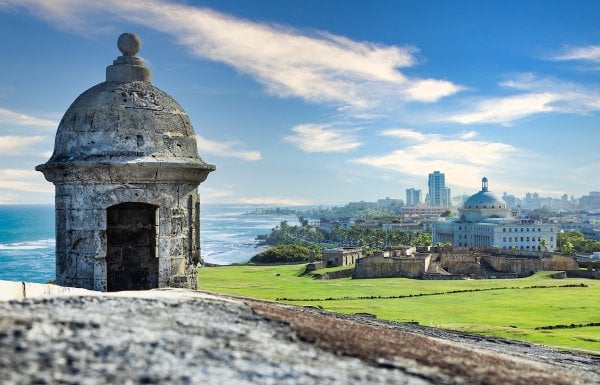 El Morro en el Viejo San Juan