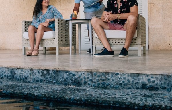 Couple at St. Regis in Puerto Rico