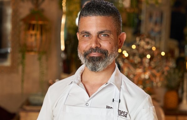 Portrait of Chef Gabriel Hernandez.