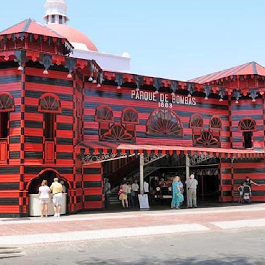 Parque de Bombas: an old fire station turned museum in Ponce