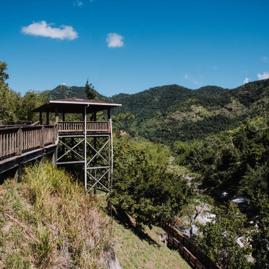 Mirador de Piedra Escrita en Jayuya