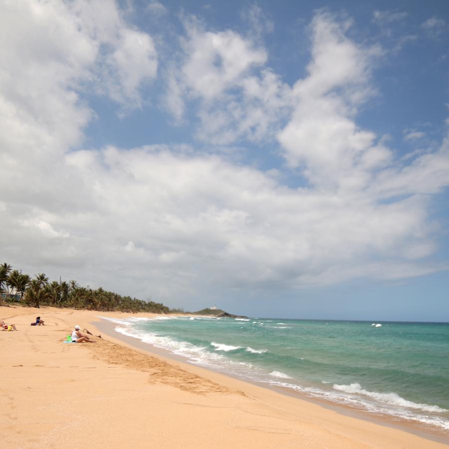 La Poza del Obispo beach in Arecibo.