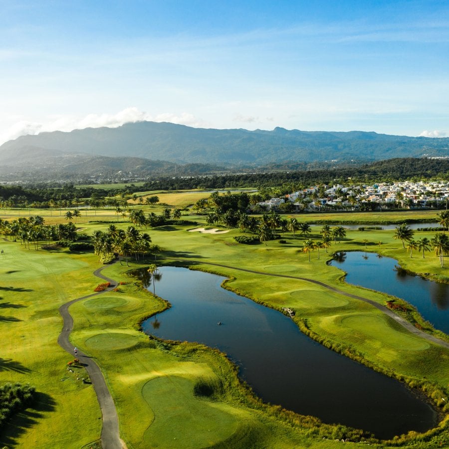 Golf course in Puerto Rico