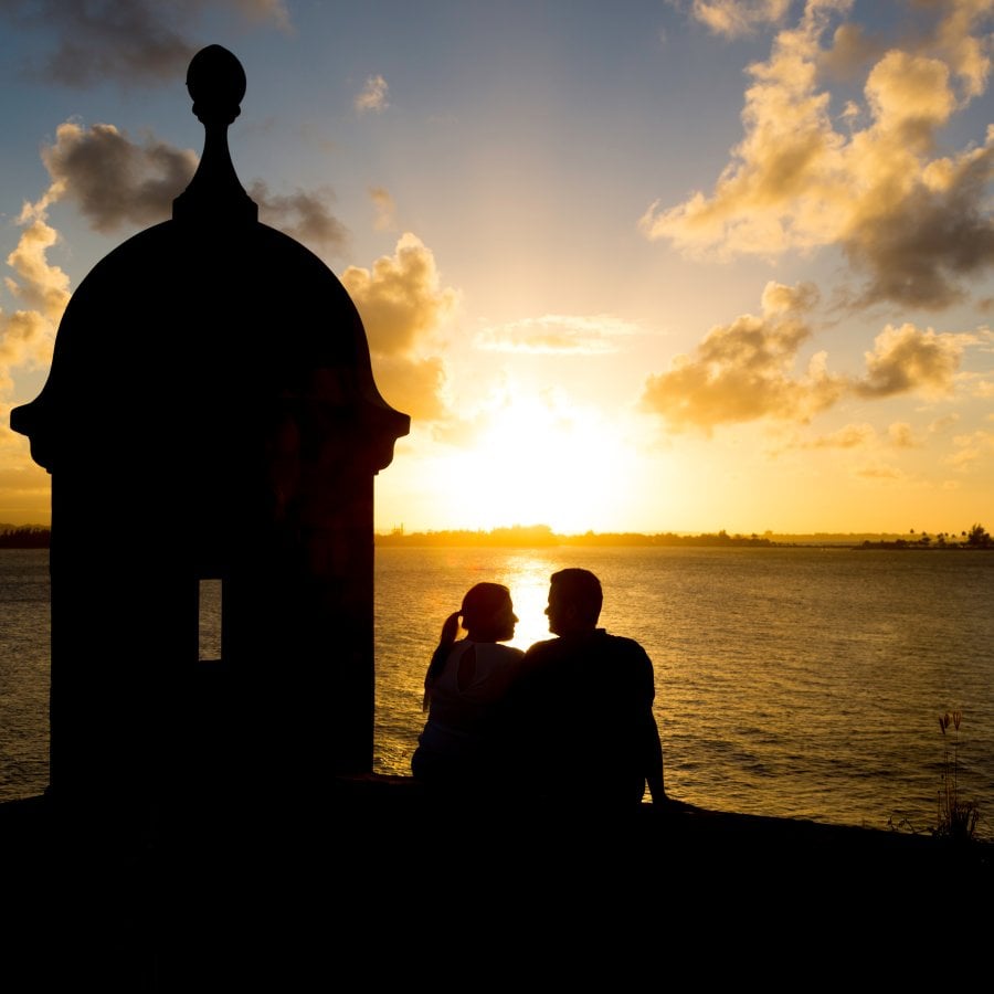 Every corner of Old San Juan is a paradise for honeymooners who crave romantic experiences.