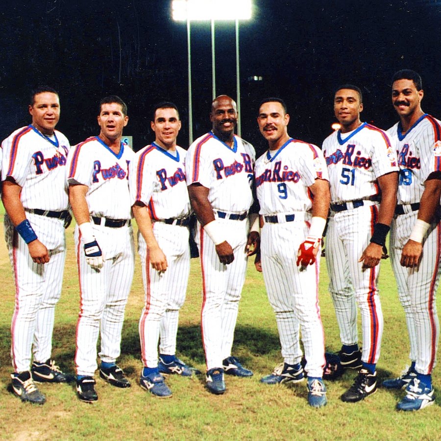  El equipo de béisbol puertorriqueño, el Dream Team.