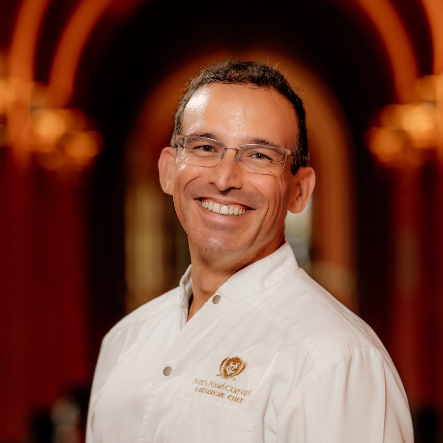 Chef Juan José Cuevas portrait.