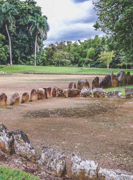 Parque Ceremonial Indígena de Caguana an important Taíno ceremony site.