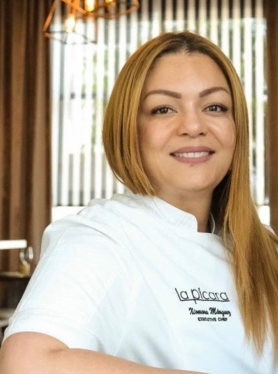 Portrait of Chef Xiomara Marquez.